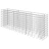 vidaXL Gabion h&oslash;ybed galvanisert st&aring;l 270x50x100 cm