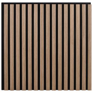 vidaXL Veggpaneler 8 stk. 60,5 x 60 cm Brun