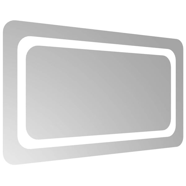 vidaXL Baderomsspeil med LED 70x40 cm
