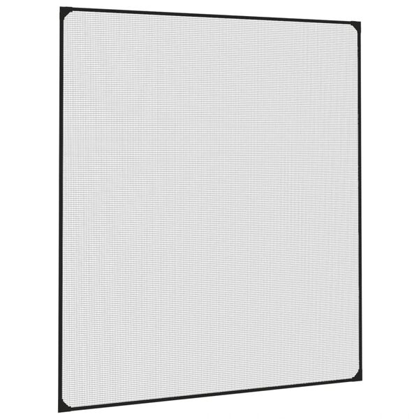 vidaXL Magnetisk insektskjerm for vindu antrasitt 130x150 cm