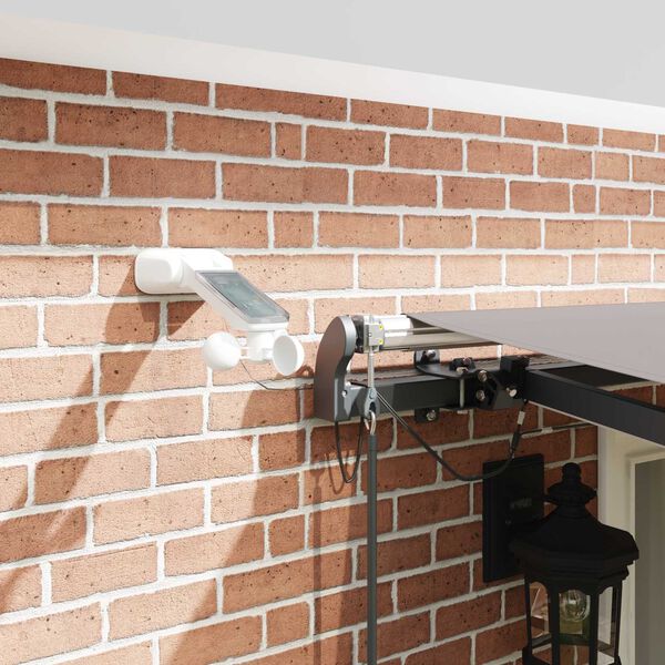 vidaXL Markiseduk med Lysegr&aring; 500 &times; 300 cm Polyester