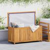 vidaXL Hageboks 114x50x58 cm heltre teak