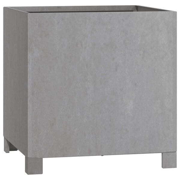 vidaXL Plantekasser med ben 2 stk rust 40x40x40 cm cortenst&aring;l