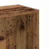 vidaXL Bokhylle gammelt tre 80x24x76 cm konstruert tre