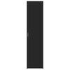 vidaXL Hylle svart 45x42,5x185 cm konstruert tre