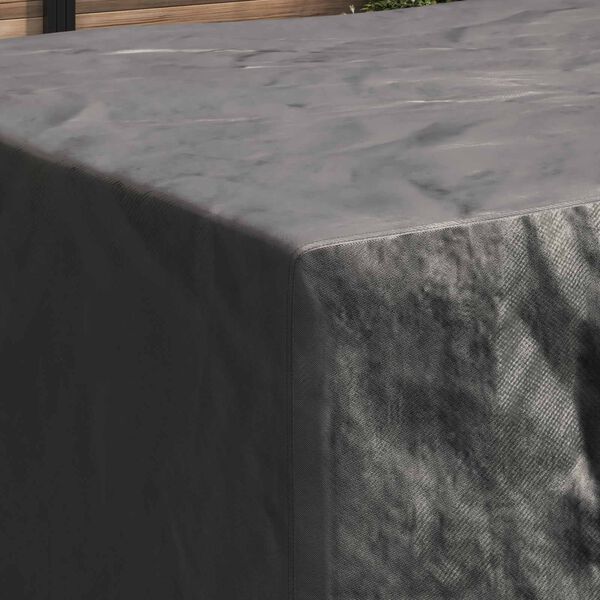 vidaXL M&oslash;belbeskyttelse Ensfarget Svart 220 x 190 x 85 cm 420D