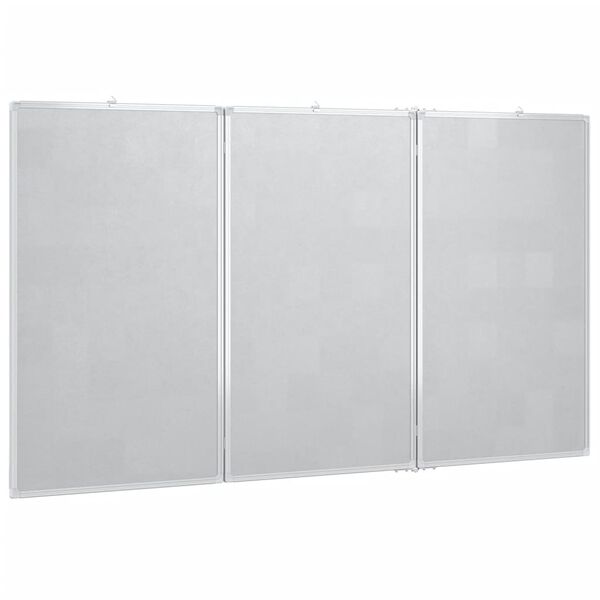 vidaXL Magnetisk tavle sammenleggbar 180x80x1,7 cm aluminium