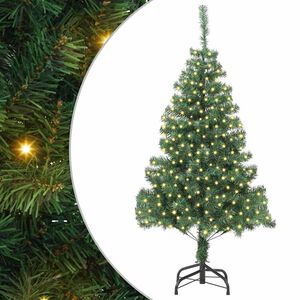 vidaXL Juletre gr&oslash;nn 180 cm PVC