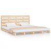vidaXL Sengeramme uten madrass 180x200 cm heltre furu