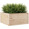 vidaXL Plantekasse 90x90x46 cm heltre furu