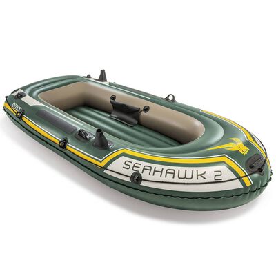 Intex Seahawk 2 Oppblåsbar båt med årer og pumpe 68347NP