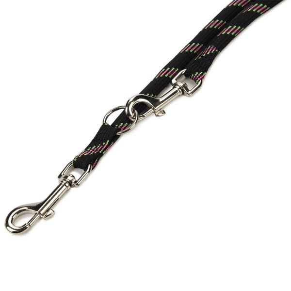 Beeztees Treningsb&aring;nd nylon svart 200x1,3 cm 744013