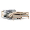 vidaXL Sengeramme uten madrass 140x200 cm heltre furu