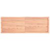 vidaXL Bordplate lysebrun 160x50x(2-4)cm behandlet heltre naturlig