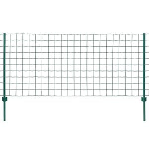 vidaXL Euro gjerde st&aring;l 20x1,2 m gr&oslash;nn