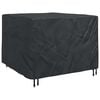 vidaXL M&oslash;belbeskyttelse Svart 125 x 125 x 74 cm 420D Oxford stoff