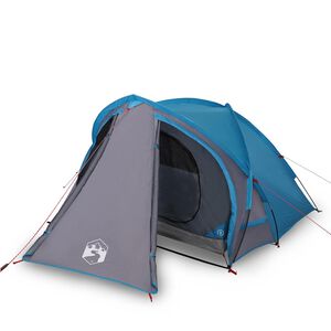 vidaXL Kuppeltelt for camping 1 person bl&aring; vanntett