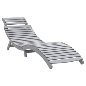 vidaXL Solseng gr&aring; 184x55x64 cm heltre akasie