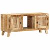 vidaXL TV-benk 105x46x32 cm grov heltre mango
