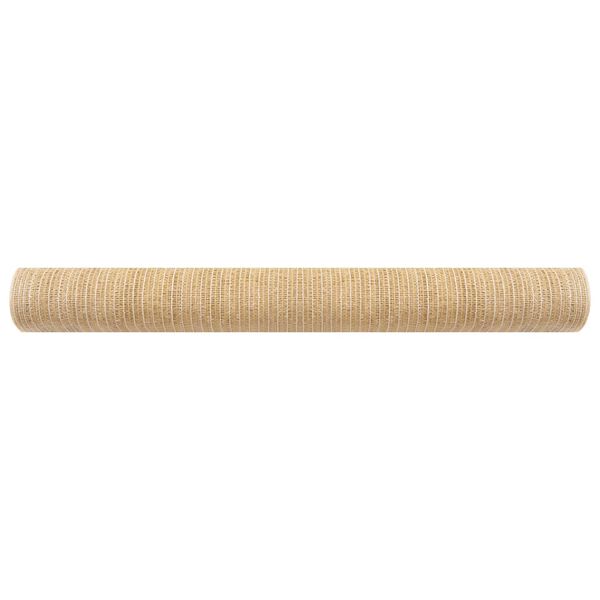 vidaXL Skjermnett beige 1,5x50 m HDPE 150 g/m&sup2;