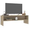 vidaXL TV-benk sonoma eik 120x40x40 cm konstruert tre
