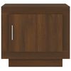 vidaXL Salongbord brun eik 51x50x45 cm konstruert tre