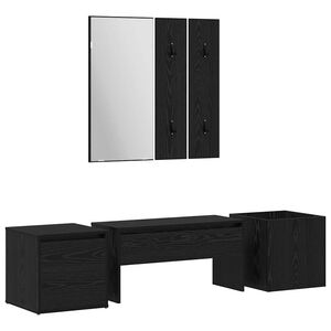 vidaXL Gangm&oslash;belsett 6 stk. 80 x 31 x 40 cm Konstruert tre