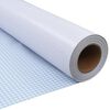 vidaXL Vindusfilm frostet gr&aring; 0,9x100 m PVC