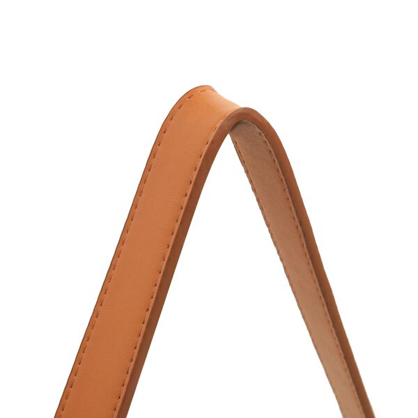 vidaXL Veggspeil med stropp 40 cm s&oslash;lv