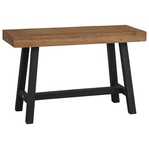 vidaXL Benk 80 cm heltre teak