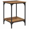 vidaXL Kaffebord Gamle tre 40 x 40 x 55 cm Konstruert tre