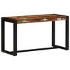 vidaXL Benk flerfarget 80x35x45 cm gjenvunnet heltre