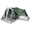 vidaXL Tipi-telt for camping 8 personer gr&oslash;nn vanntett