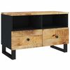 vidaXL TV-benk 70x33x46 cm heltre mango