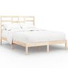 vidaXL Sengeramme heltre 150x200 cm King Size