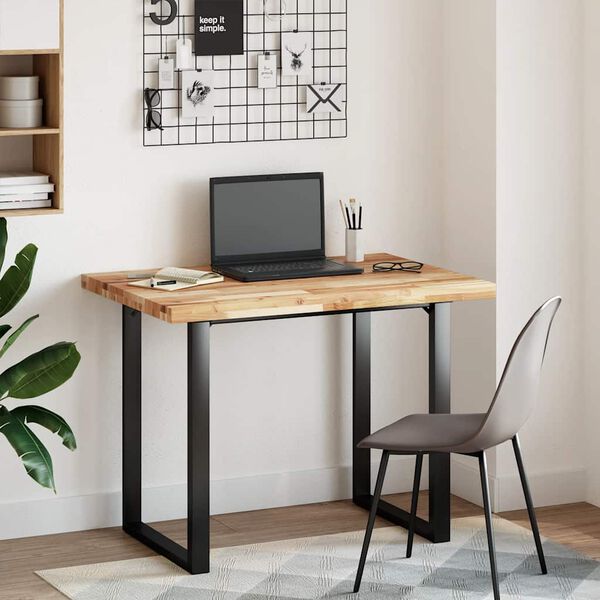 vidaXL Bordplate rektangul&aelig;r 80x70x4 cm heltre akasie