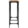 vidaXL Konsollbord Gamle tre 140 x 29 x 75 cm Konstruert tre