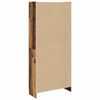 vidaXL Highboard gammelt tre 82,5x30,5x185 cm konstruert tre