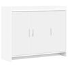 vidaXL Serviesskap Hvit 98,5 x 33 x 80 cm Konstruert tre