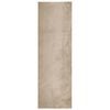vidaXL Teppe HUARTE kort luv mykt og vaskbart sand 80x250 cm