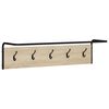 vidaXL Kleshenger Sonoma eik 100 x 30 x 25 cm Konstruert tre