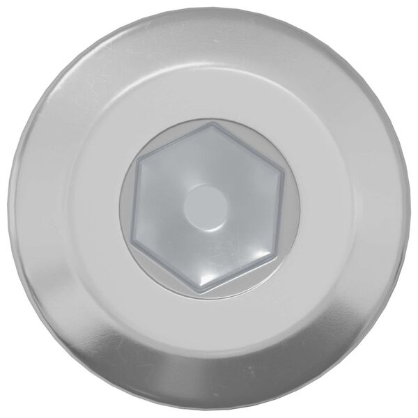 vidaXL Hodeskrue 12 pcs s&oslash;lv M6 x 35 mm St&aring;l