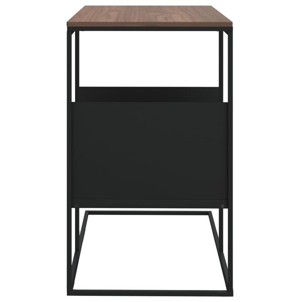 vidaXL Sidebord svart 55x36x59,5 cm konstruert tre