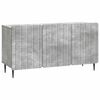 vidaXL TV-skap Betonggr&aring; 99 x 34,5 x 52 cm Konstruert tre