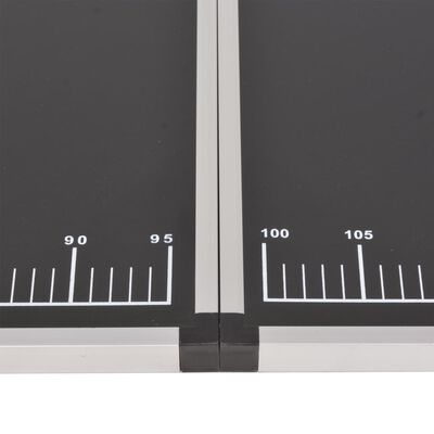 vidaXL Foldbart tapetbord MDF og aluminium 200x60x78 cm