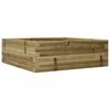 vidaXL Plantekasse 70x70x23 cm impregnert furu