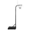 vidaXL Basketballstativ hvit 282-352 cm polyeten