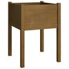 vidaXL Plantekasse honningbrun 50x50x70 cm heltre furu