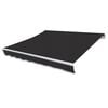 vidaXL Manuell Markise 3 x 2,5 m Antrasitt 100% Polyester