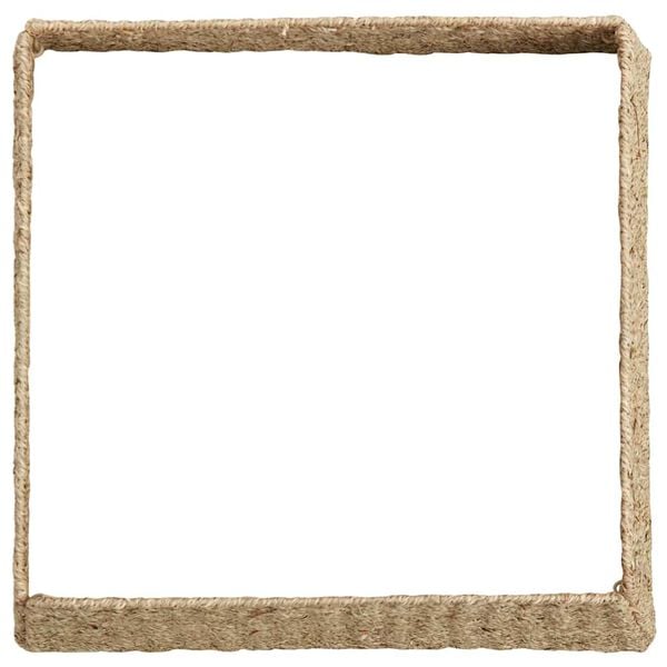 vidaXL Juletræring Brun 60 x 60 x 28 cm Sjøgress